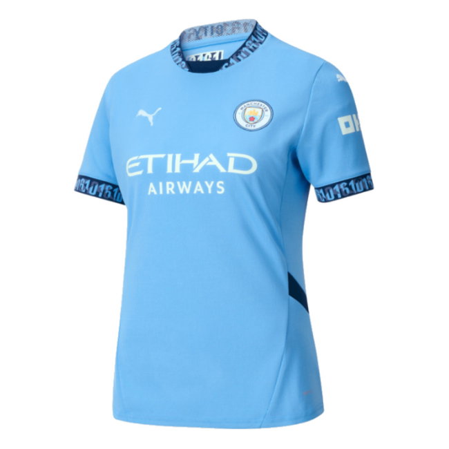 2024-2025 Man City Home Shirt (Womens) (Nico 14)-SoccerKits Hub | Buy Soccer Jerseys Online